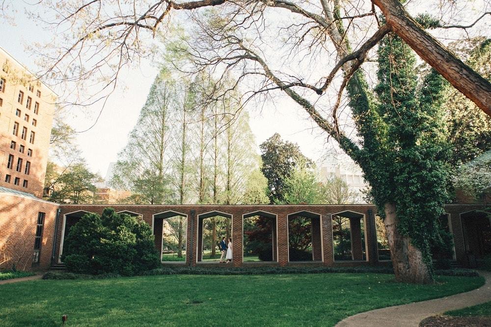 vanderbilt campus arboretum engagement Lexington wedding photographer