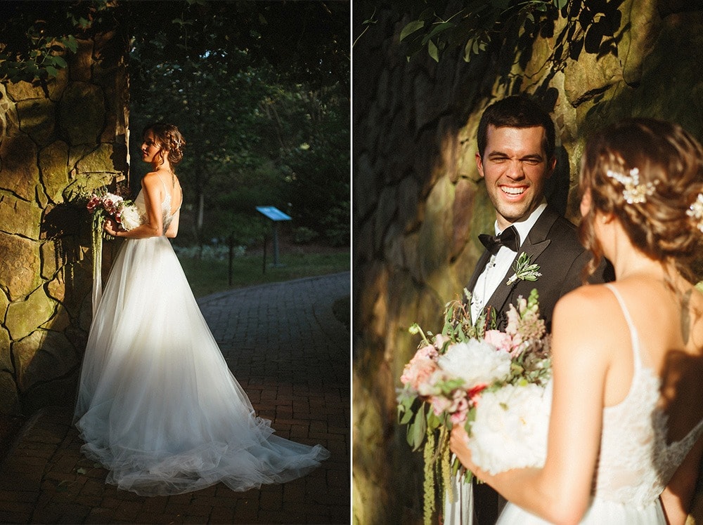 lewis ginter botanical gardens bride and groom