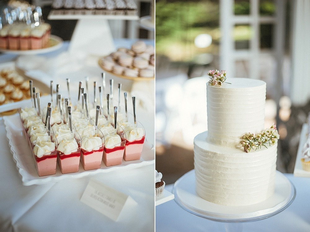 wedding dessert table lewis ginter botanical gardens