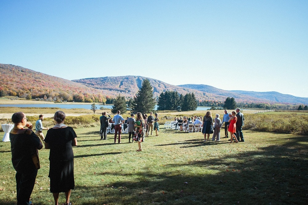 wedding ceremony canaan valley resort