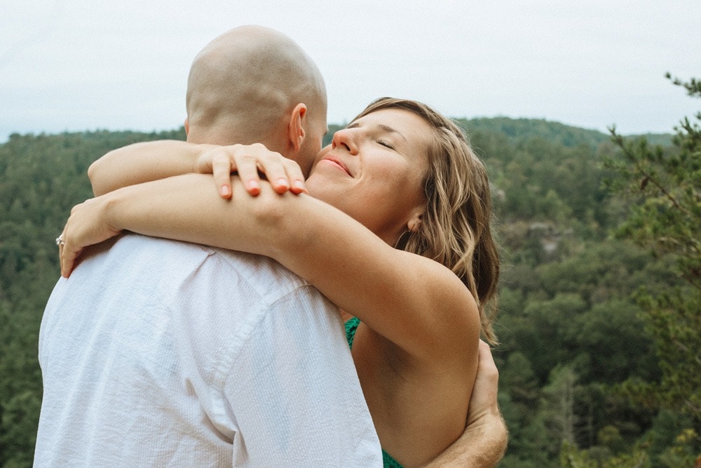 copperas falls engagement red river gorge wedding photographers